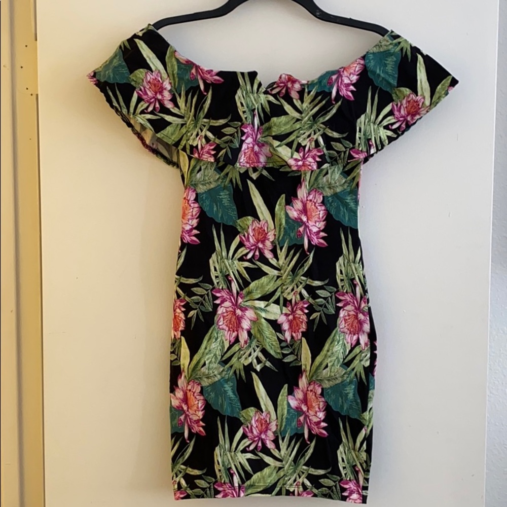 Off the shoulder dress